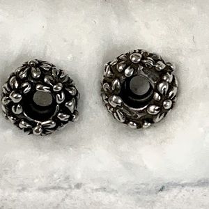 Silver Stopper beads